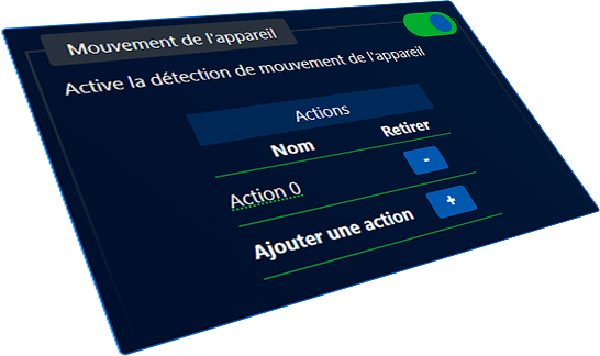 Экран настроек приложения sayseeshow.io со списком обнаружений